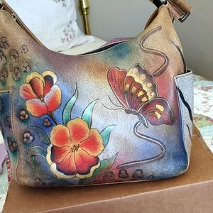 Animal print Anushka purse